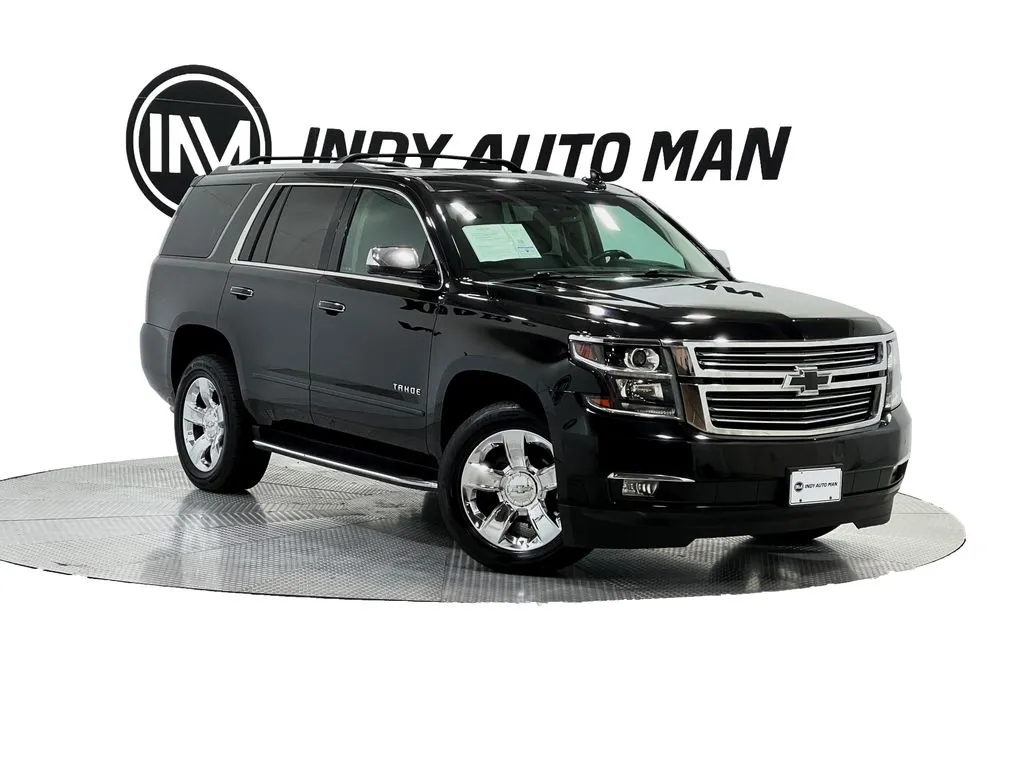 Black 2018 Chevrolet Tahoe Premier for sale in Indianapolis, IN