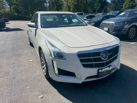 White 2014 Cadillac CTS 3.6L Luxury for sale in Indianapolis, IN
