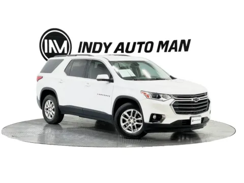 White 2019 Chevrolet Traverse 3LT for sale in Indianapolis, IN