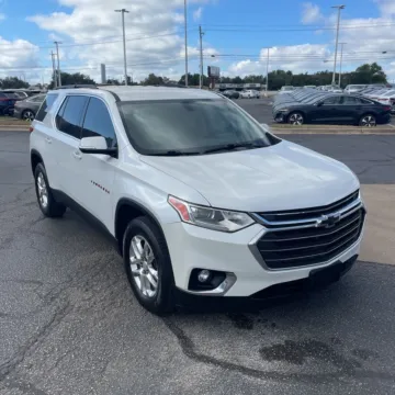 White 2019 Chevrolet Traverse 3LT for sale in Indianapolis, IN