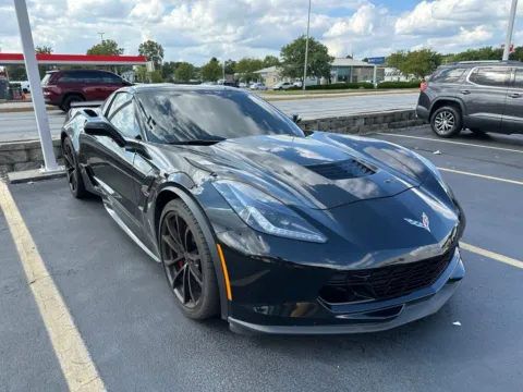 Black 2017 Chevrolet Corvette Grand Sport 3LT for sale in Indianapolis, IN