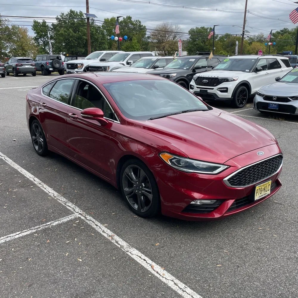 Red 2017 Ford Fusion Sport for sale in Indianapolis, IN