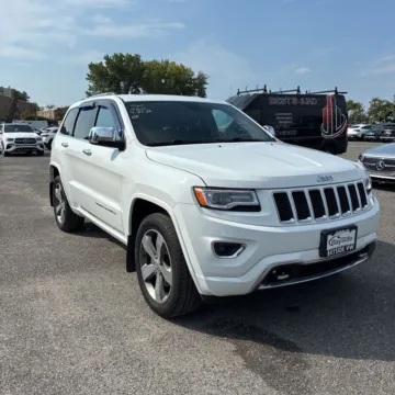 White 2016 Jeep Grand Cherokee Overland for sale in Indianapolis, IN