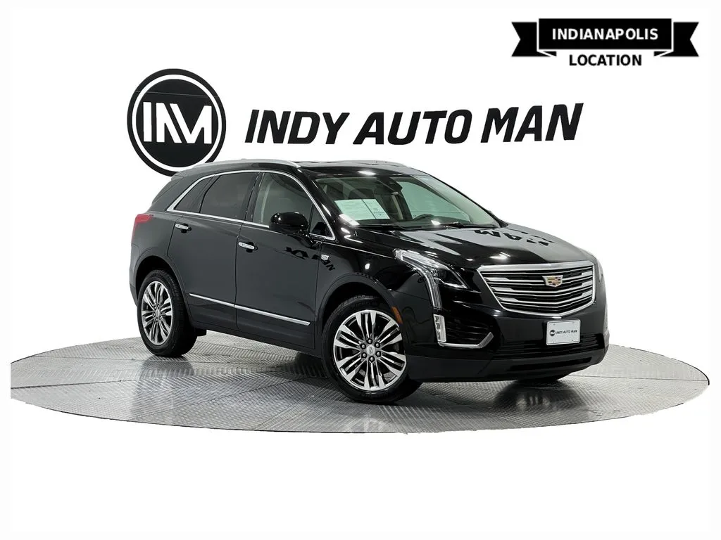 Black 2018 Cadillac XT5 Premium Luxury for sale in Indianapolis, IN