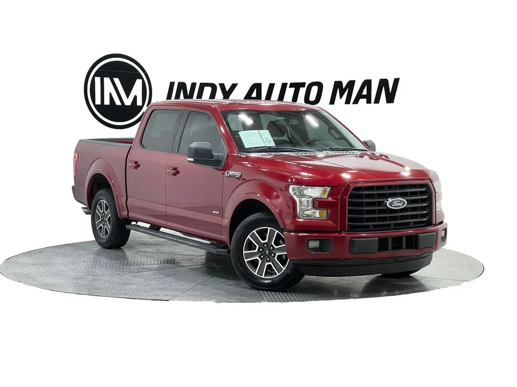 Red 2016 Ford F-150 XLT for sale in Indianapolis, IN