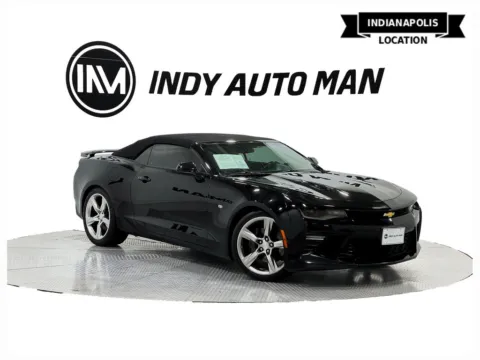 Black 2017 Chevrolet Camaro SS 2SS for sale in Indianapolis, IN