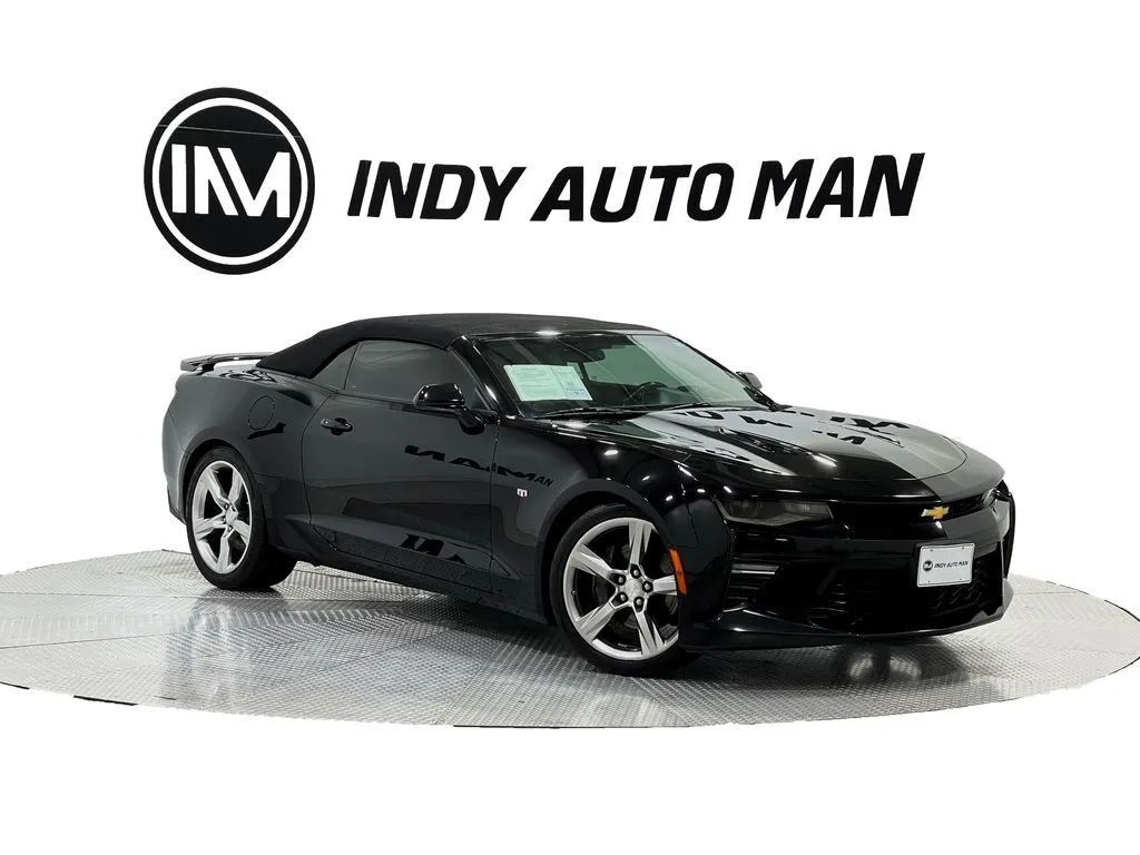 Black 2017 Chevrolet Camaro SS 2SS for sale in Indianapolis, IN