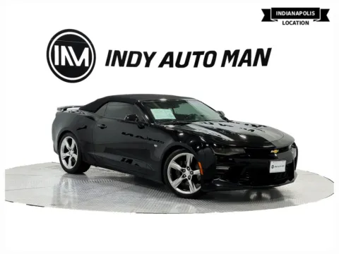 Black 2017 Chevrolet Camaro SS 2SS for sale in Indianapolis, IN