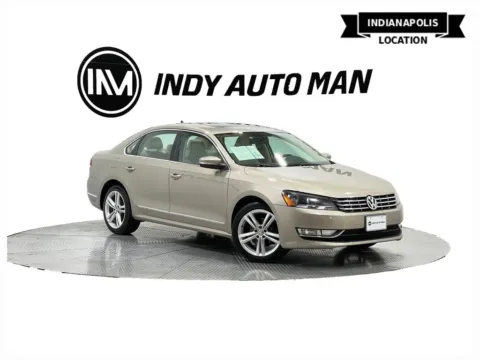 Beige 2015 Volkswagen Passat TDI SEL Premium for sale in Indianapolis, IN