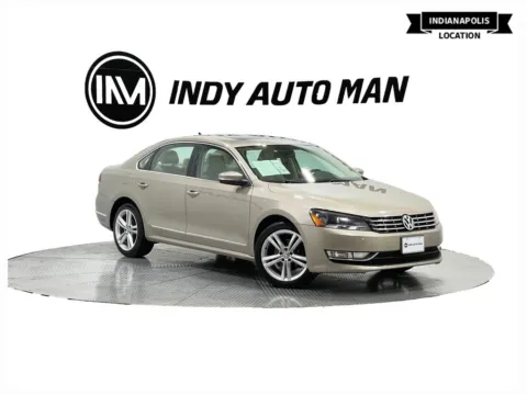 Beige 2015 Volkswagen Passat TDI SEL Premium for sale in Indianapolis, IN