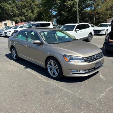 Beige 2015 Volkswagen Passat TDI SEL Premium for sale in Indianapolis, IN