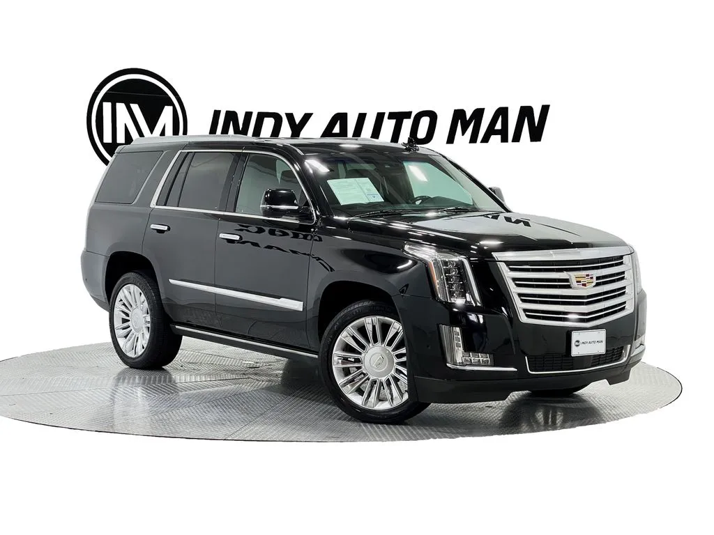 Black 2018 Cadillac Escalade Platinum Edition for sale in Indianapolis, IN