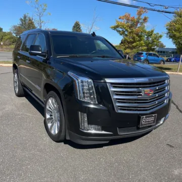 Black 2018 Cadillac Escalade Platinum Edition for sale in Indianapolis, IN