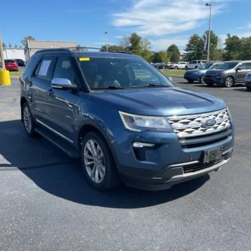 Blue 2019 Ford Explorer XLT for sale in Indianapolis, IN