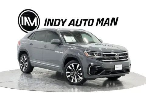 Gray 2021 Volkswagen Atlas Cross Sport 3.6L V6 SE w/Technology R-Line for sale in Indianapolis, IN