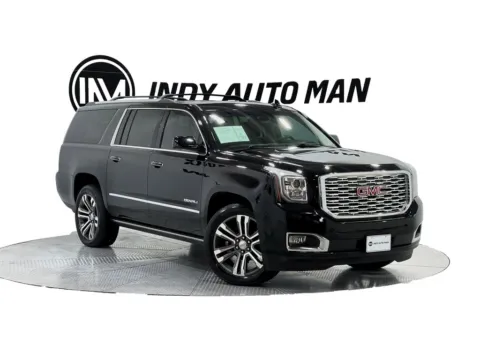 Black 2019 GMC Yukon XL Denali for sale in Indianapolis, IN