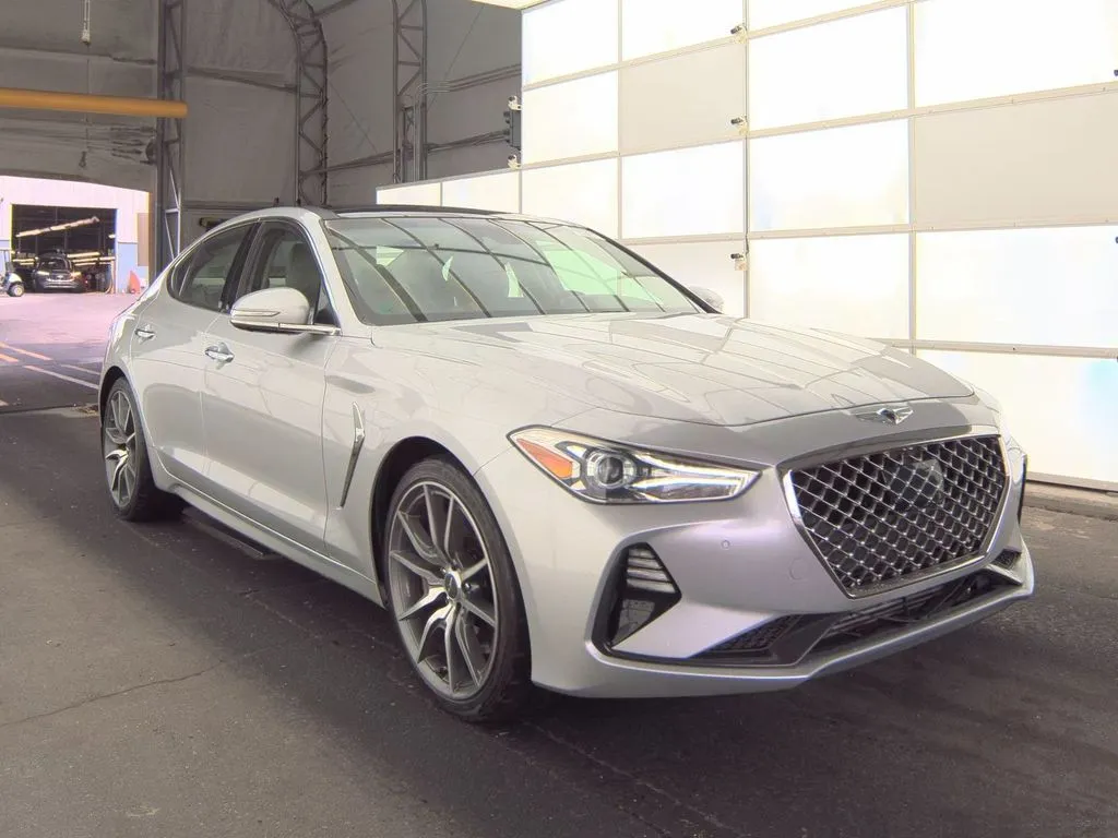 Silver 2019 Genesis G70 3.3T Advanced for sale in Indianapolis, IN