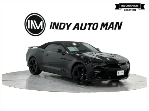 Black 2017 Chevrolet Camaro SS 2SS for sale in Indianapolis, IN