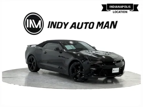 Black 2017 Chevrolet Camaro SS 2SS for sale in Indianapolis, IN