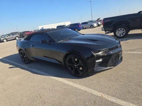 Black 2017 Chevrolet Camaro SS 2SS for sale in Indianapolis, IN