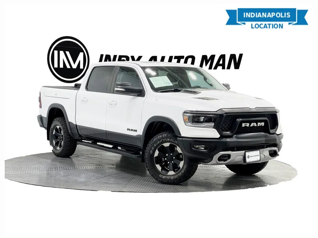 White 2019 Ram 1500 Rebel for sale in Indianapolis, IN