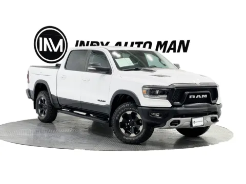 White 2019 Ram 1500 Rebel for sale in Indianapolis, IN