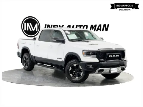 White 2019 Ram 1500 Rebel for sale in Indianapolis, IN