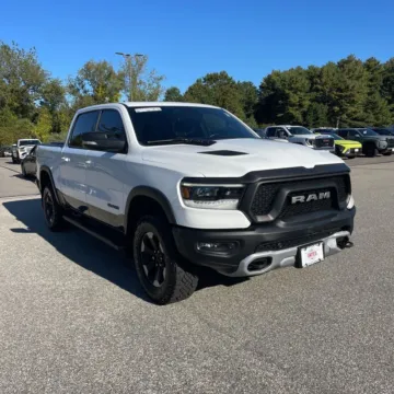 White 2019 Ram 1500 Rebel for sale in Indianapolis, IN