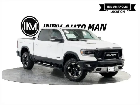 White 2019 Ram 1500 Rebel for sale in Indianapolis, IN