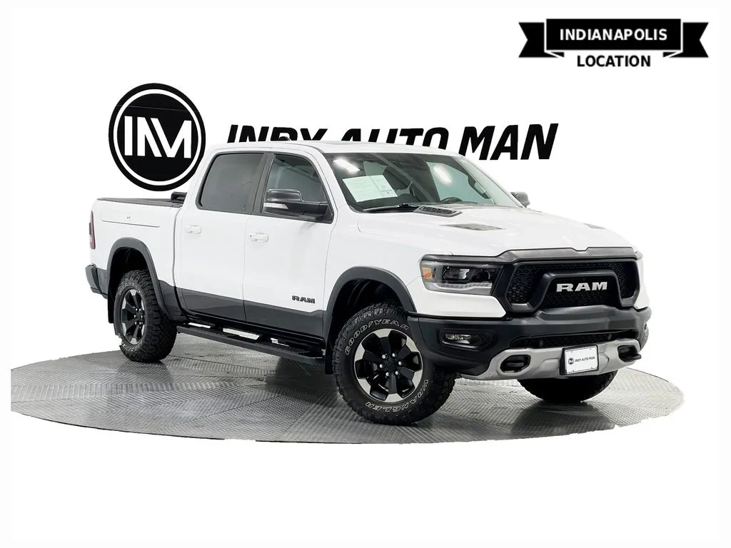 White 2019 Ram 1500 Rebel for sale in Indianapolis, IN