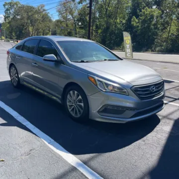 Gray 2017 Hyundai Sonata Sport for sale in Indianapolis, IN