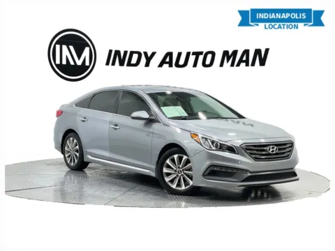 Gray 2017 Hyundai Sonata Sport for sale in Indianapolis, IN