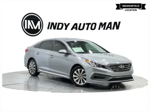 Gray 2017 Hyundai Sonata Sport for sale in Indianapolis, IN