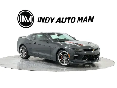 Gray 2017 Chevrolet Camaro SS 2SS for sale in Indianapolis, IN