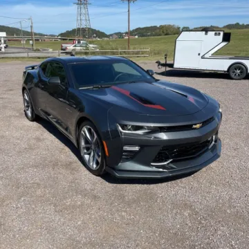 Gray 2017 Chevrolet Camaro SS 2SS for sale in Indianapolis, IN