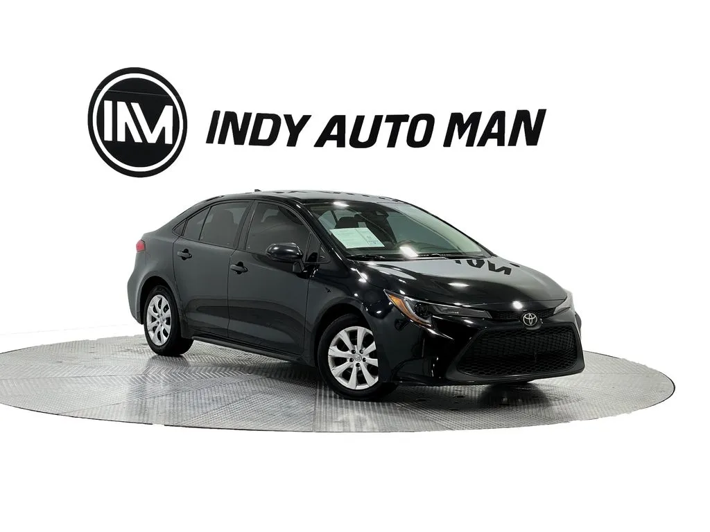 Black 2022 Toyota Corolla LE for sale in Indianapolis, IN