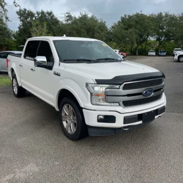 White 2018 Ford F-150 Platinum for sale in Indianapolis, IN