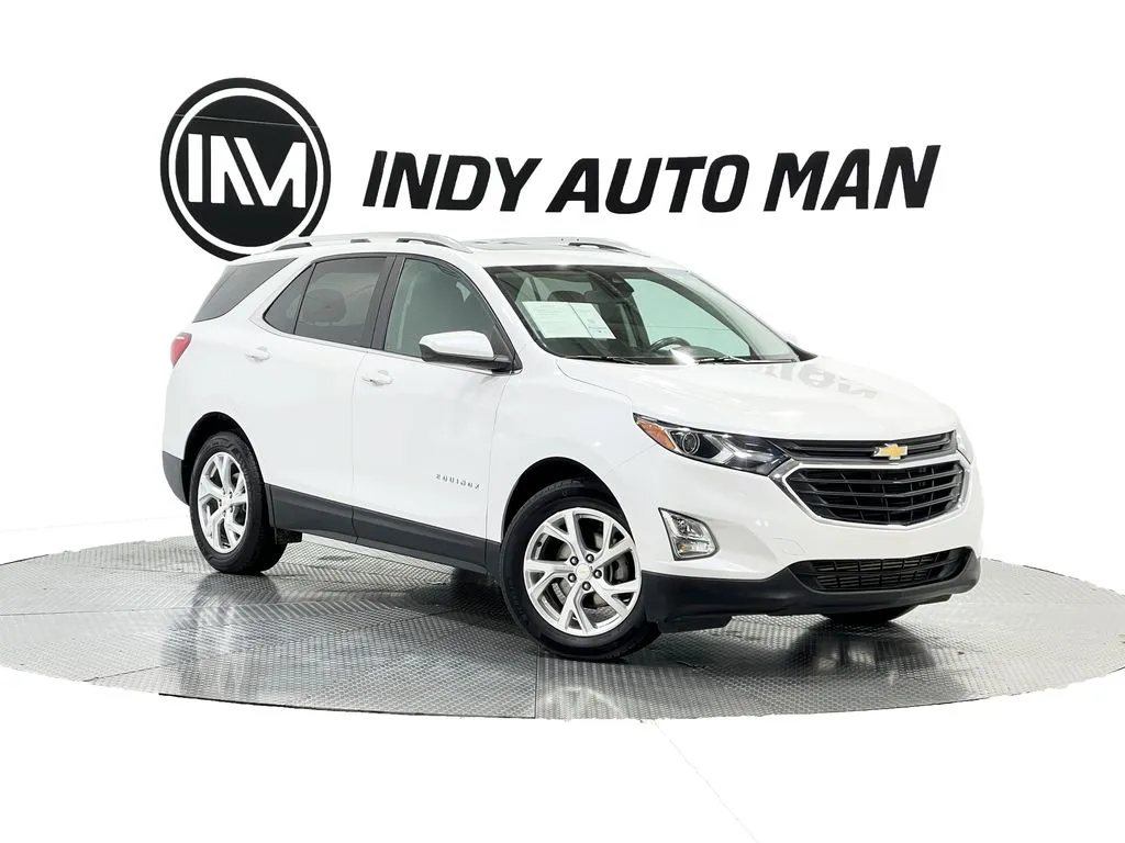 White 2021 Chevrolet Equinox LT for sale in Indianapolis, IN