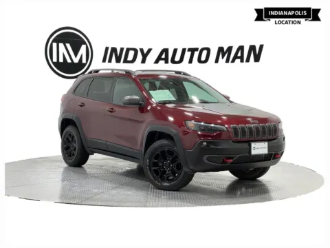 Red 2021 Jeep Cherokee Trailhawk for sale in Indianapolis, IN