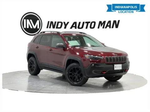 Red 2021 Jeep Cherokee Trailhawk for sale in Indianapolis, IN