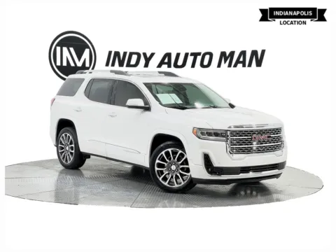 White 2021 GMC Acadia Denali for sale in Indianapolis, IN