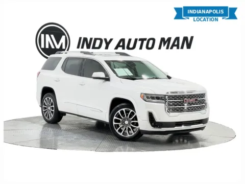 White 2021 GMC Acadia Denali for sale in Indianapolis, IN