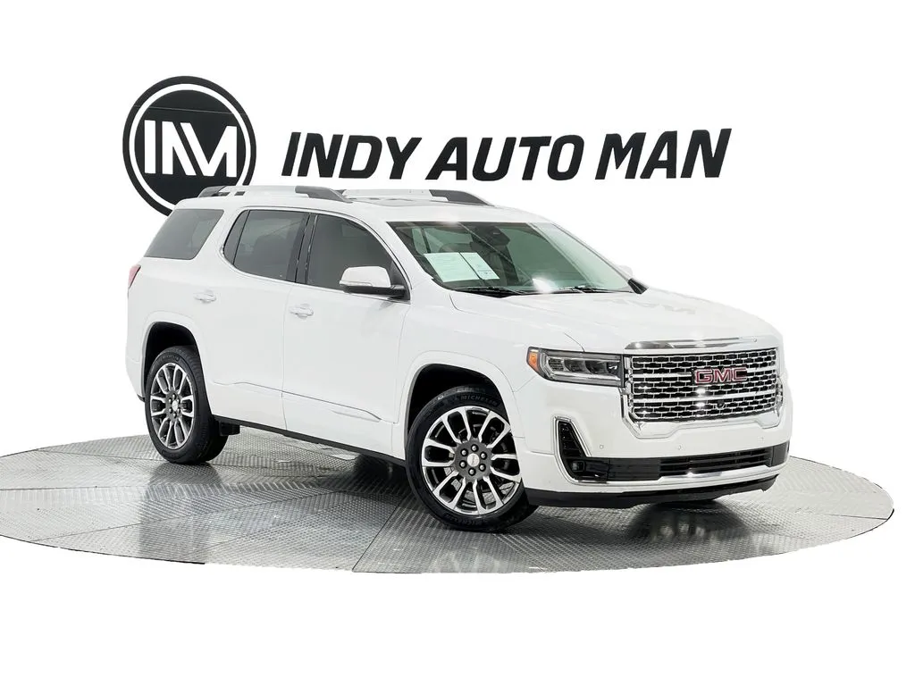 White 2021 GMC Acadia Denali for sale in Indianapolis, IN