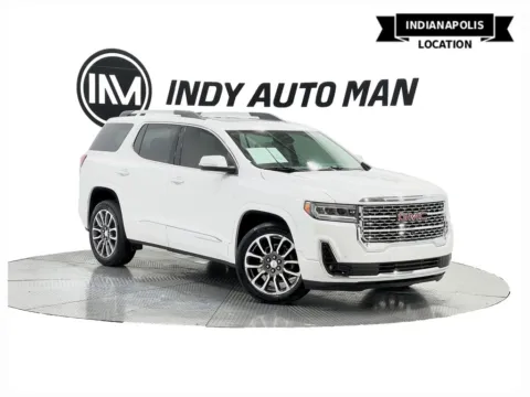 White 2021 GMC Acadia Denali for sale in Indianapolis, IN
