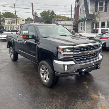 Black 2017 Chevrolet Silverado 1500 LTZ 1LZ for sale in Indianapolis, IN