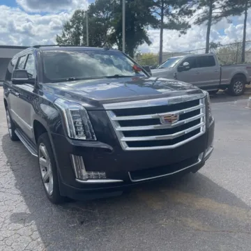 Gray 2017 Cadillac Escalade ESV Luxury for sale in Indianapolis, IN