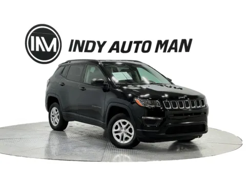 Black 2018 Jeep Compass Sport for sale in Indianapolis, IN