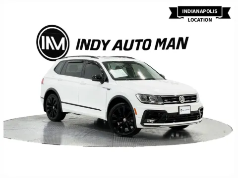 White 2021 Volkswagen Tiguan 2.0T SE R-Line Black for sale in Indianapolis, IN