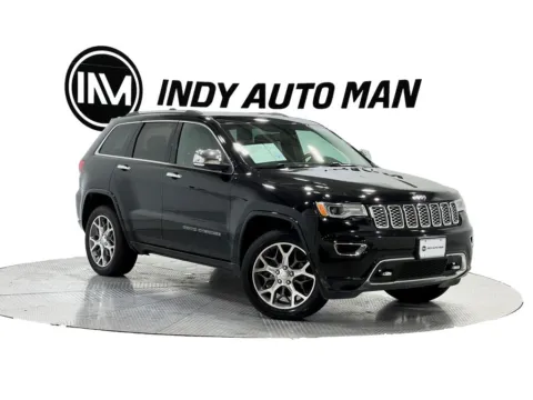 Black 2021 Jeep Grand Cherokee Overland for sale in Indianapolis, IN