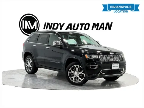 Black 2021 Jeep Grand Cherokee Overland for sale in Indianapolis, IN